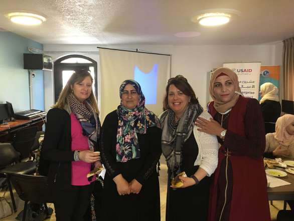 SLGlobal leadership with community partners at a workshop